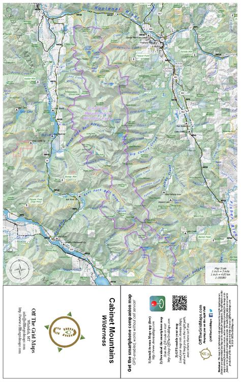 Cabinet Mountains Wilderness – OffTheGridMaps