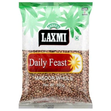 Laxmi Daily Feast Whole Masoor 500 G Jiomart