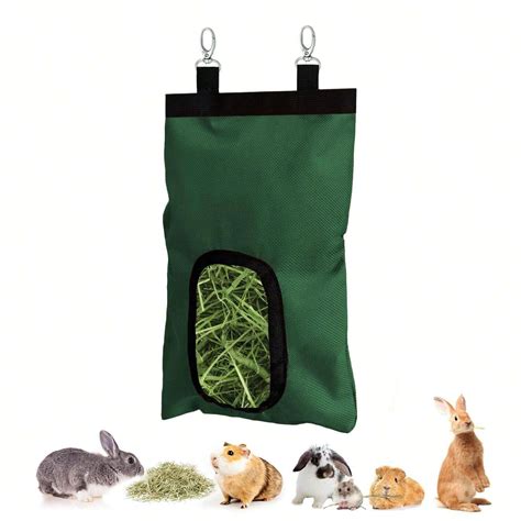 R Telier Foin Pour Lapin En Tissu Oxford D Vert R Telier