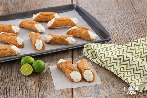 Key Lime Cannoli Imperial Sugar Recipe Coconut Quick Bread