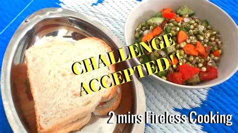 2 Mins Fire Less Cooking 2020 Challenge Accepted By Naguvin Samayal