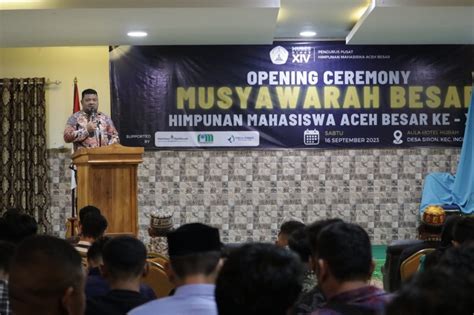 Pemkab Wakili Pj Bupati Sekda Aceh Besar Buka Musyawarah Besar HIMAB