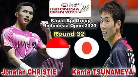 Jonatan Christie Ina Vs Kanta Tsuneyama Jpn R Badminton