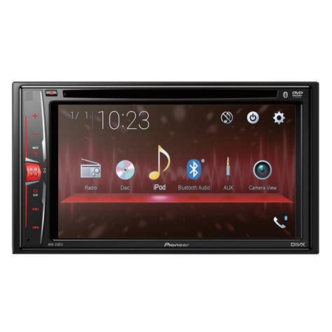 PIOAVH210EX Pioneer AVH 210EX Double DIN 6 2 In Dash DVD Receiver With