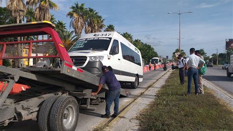 Van Foránea Atropella A Hombre En El Bulevar Luis Donaldo Colosio De Cancún Quinta Fuerza