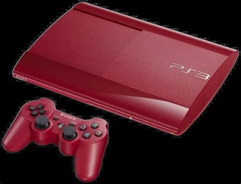 Sony Playstation Super Slim Red Console Jp Consolevariations