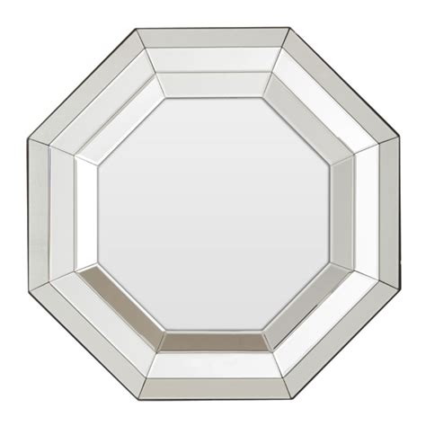 Witoka Octagonal Wall Mirror With Bevelled Edge Mysmallspace Uk