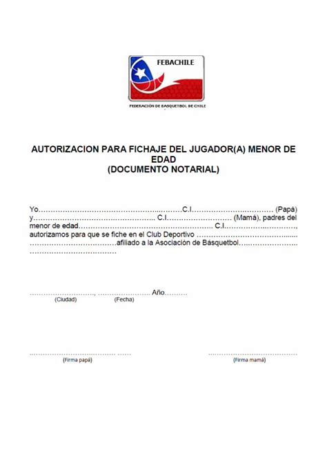 PDF Autorizaci N Para Fichaje Del Jugador DOKUMEN TIPS