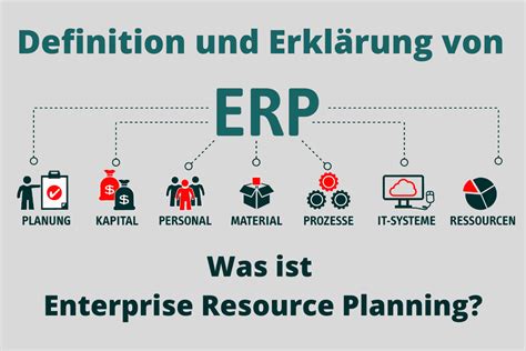 Definition ERP Was Ist Enterprise Resource Planning Dm