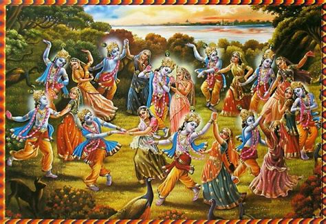 Kirtan Krishna Krishna Janmashtami Krishna Painting