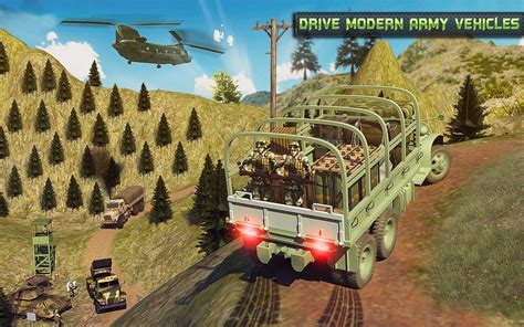 Armee Lkw Fahren Simulator Offroad Lkw Spiele Amazon De Appstore