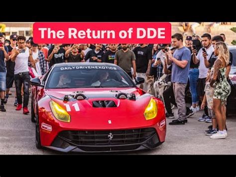 Dde Returns To California Daily Driven Exotics Twin Turbo Ferrari F