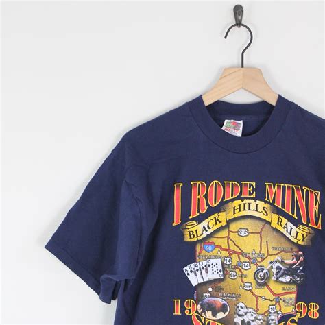 Vintage 90s Sturgis Bike Rally T Shirt Shop Thrilling