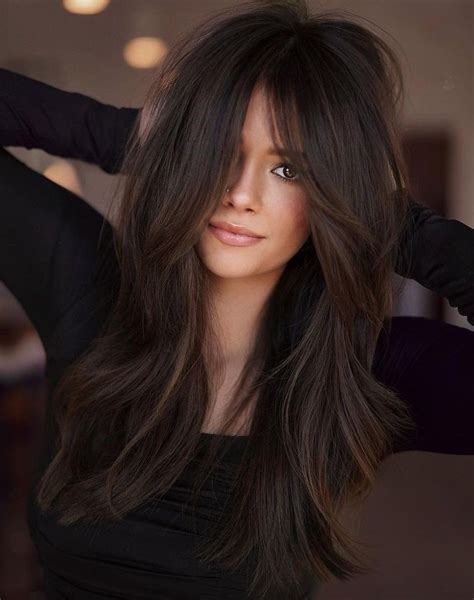 30 Dazzling Hairstyles with Long Layers for Thick Hair | Thick hair ...