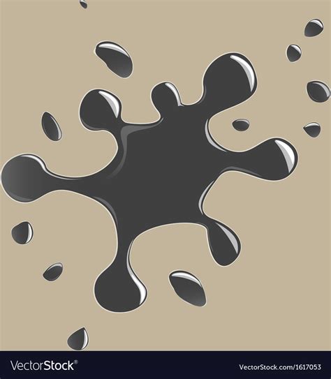 Inkblot Royalty Free Vector Image Vectorstock