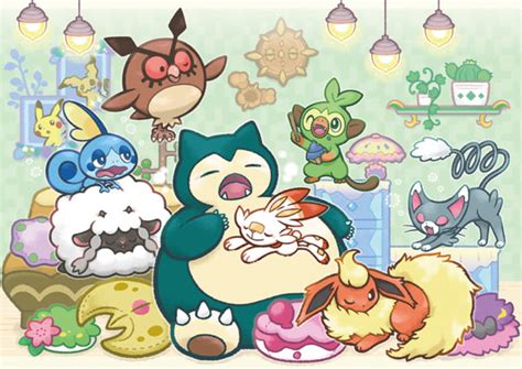 Pokemon Center Unveils Snorlax Yawn Merchandise Nintendosoup