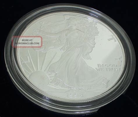 1998 Silver American Eagle One Ounce Proof Silver Bullion Coin W Box