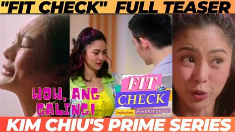 Fit Check Full Teaser With Kim Chiu Ukay Queen Prime Video Serye