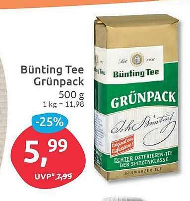 B Nting Tee Gr Npack Angebot Bei Budni