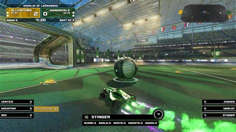 Custom Rocket League Scoreboard Overlay With Minimap V2 Showcase 21