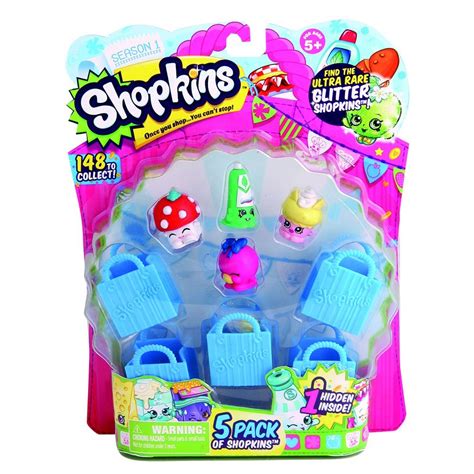 Shopkins 5 Pack Season 1 The Granville Island Toy Company