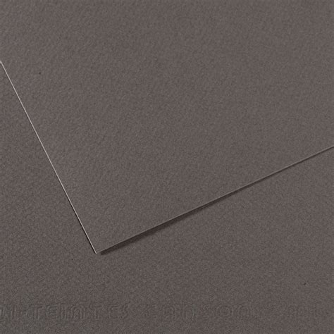 Canson Mi Teintes Drawing Papers 8 1 2 X 11 Dark Gray 25 Sheets