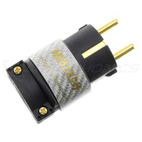 Neotech Nc P G Schuko Type E F Power Connector Gold Plated Up Occ