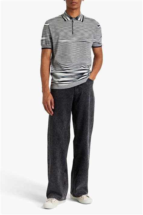 Missoni Space Dyed Cotton Polo Shirt The Outnet