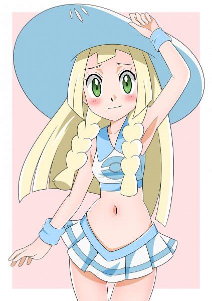 Lillie Pok Mon Pok Mon Sun Moon Image By Hainchu Oekaki