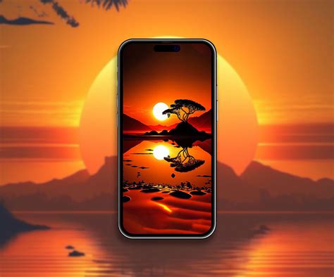 Aesthetic Orange Sunset Wallpapers Sunset Aesthetic Wallpaper