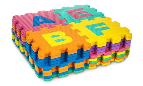 36 Piece Foam Alphabet Set Groupon