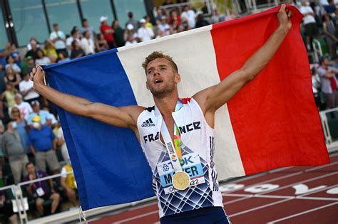 Mondiaux d athlétisme Kevin Mayer sacré champion du monde de