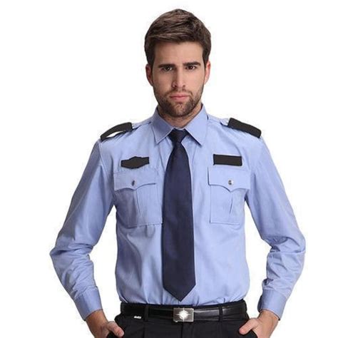 Men Poly Cotton Security Guard Uniform Full Set At Rs Piece In