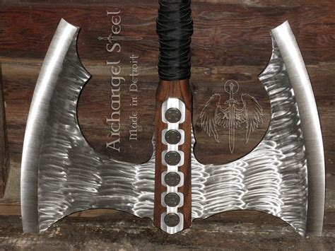 Extra Large Doubled Headed Axe Etsy