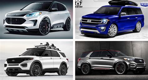 Fords Bringing Eight Modified Crossovers And Suvs To Sema Carscoops