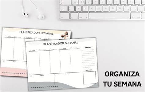 Planificador Semanal Para Imprimir