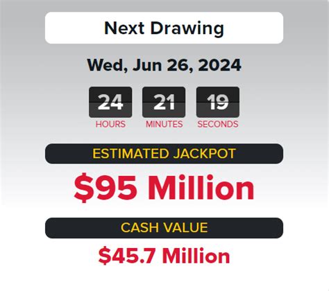 Powerball Winning Numbers For Wednesday June 26 2024 Lottery Drawing