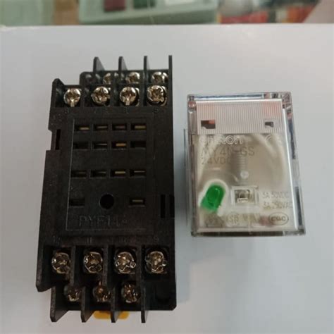 Jual Relay MY4N GS 24VDC Omron Plus Socket Di Lapak GG Electric Bukalapak