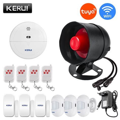 Kerui Sistema De Alarma De Seguridad Inal Mbrico Para El Hogar