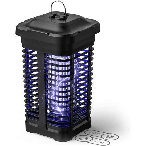 Cubilan Bug Zapper With Light Sensor Electric Insect Catcher Waterproof 4200 Volt Mosquito