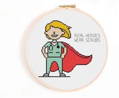 Cross Stitch Patterns For Medical Doctors Stitching Jules