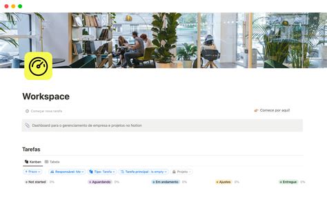 Workspace Notion Template