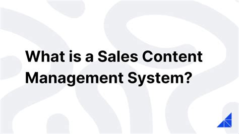 What Is A Sales Content Management System WorkRamp