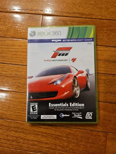 Forza Motorsport 4 Essentials Edition Xbox 360 Ebay