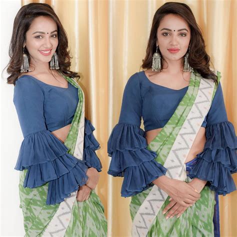 Elaborate Ruffled Blouses Saree Jacket In Sri Lanka Price And