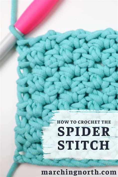 How To Crochet The Spider Stitch Step By Step