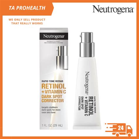 Neutrogena Rapid Tone Repair Retinol Vitamin C Dark Spot Corrector 29ml Shopee Malaysia