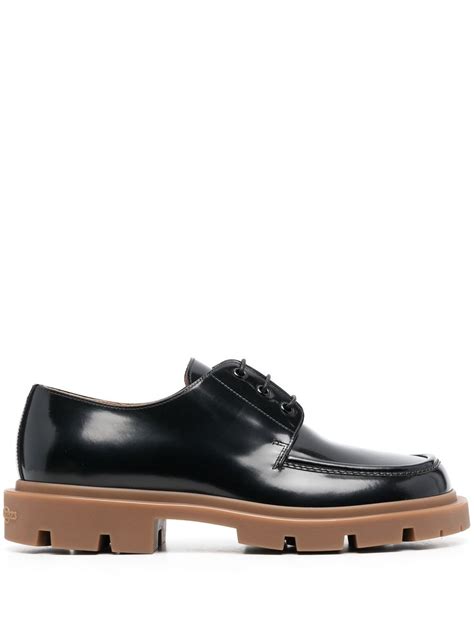 Maison Margiela 40mm Lug Sole Derby Shoes Farfetch