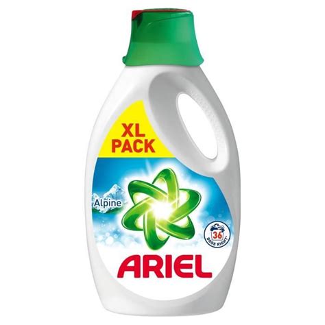 ARIEL Lessive Liquide Alpine 36 Lavages 2 34L Achat Vente Lessive