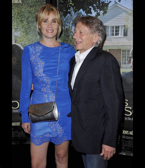 Photo Emmanuelle Seigner Et Roman Polanski L Avant Premi Re Du Film